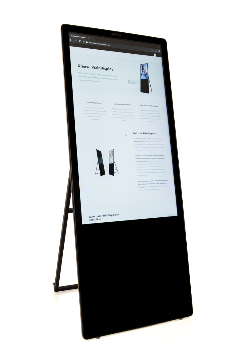 touchscreen presentatiescherm